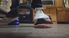 Chrissy candid 270s in kitchen