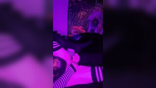 Femboy Jizzes after 7 days of Innocence
