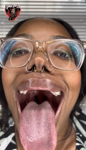 Stank Musty BBC Lip Smelling, Tongue, Spit JOI