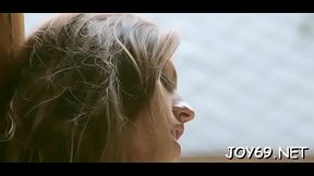 Alluring Eufrat who likes her dildo