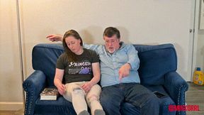 Minx Gets Spanked For Phone Usage! (WMV Format)