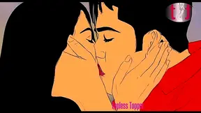 Sexy Sujata Bhabhi Licks Pussy & fucks Sanju-Bhai in Animated Hindi Sex Adventure