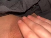 Shes in the bathroom so im waiting