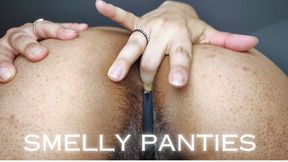 Leaving my smell in my panties for you don't miss me sweetie