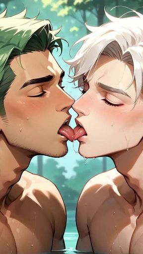 Unleash Your Horny Side with This Muscled Fellow in a Handsome Fuckfest Through the Forest! Experience the Ultimate Gay