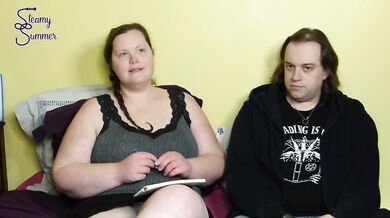 French BBW couple answers all your burning questions on their hot AMATEUR skirts