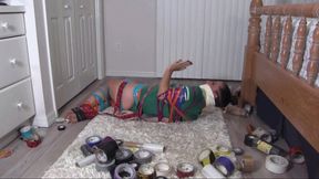 Fayth Stubbornly & Painful Escapes Lots of Tape pt 3 of 3- WMV