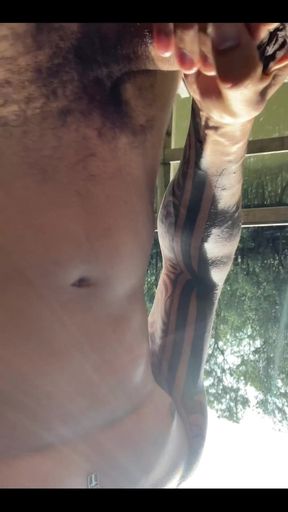 Jerking at the Park, Masturbation in the Park, Part 2