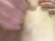 Nutting in a hallway