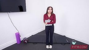 Casting Tiniest Chick Not A Midget At 81 Lbs With Braces