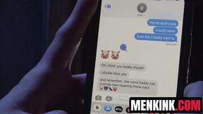 ”Zak Bishop seduces step daddy Lance Charger to ravage his anus”