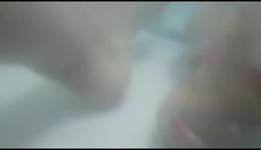 Underwater foot worship 2