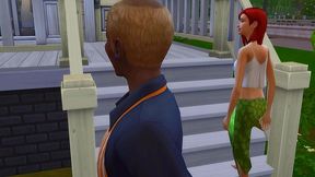 she invited his neighbor to a cake and turned into sex