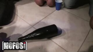 MOFOS - Real dorm Hoe Party spin the bottle suck the dick riding the penis