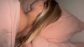 Virgin girlfriend is not going to loose virginity with me and lets stepbros fuck her panties