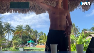 YouTube Show: Strip Game Beer Pong with Mini Bikini Beauty