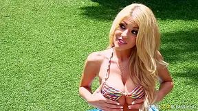 Kayla Kayden And Kayden Kayla In Breasted Babysitter Deep-throats Like A Pro