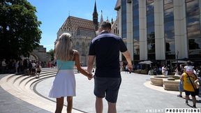 a day with veronica leal: sightseeing, anal fucking, creampies