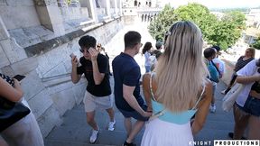 a day with veronica leal: sightseeing, anal fucking, creampies