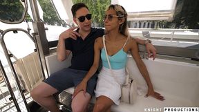 a day with veronica leal: sightseeing, anal fucking, creampies