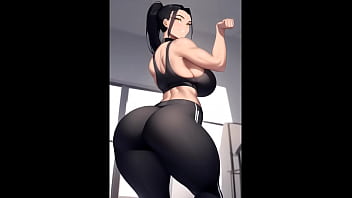 gym girls ai art compilation 2