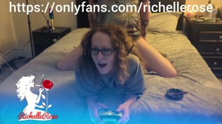 Freeuse MILF Gamer Girl Begs For Every Drop Of Cum Creampie Part 2