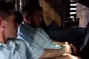 2 Hetero Cops fapping