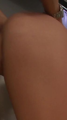 Cable girl takes a dick in her pussy instead of fixing the TV   Clip 2