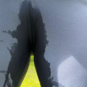 yoga pants accident