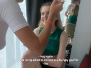 Fucked and cum on my face while I was doing Milka makeup. NEW with title