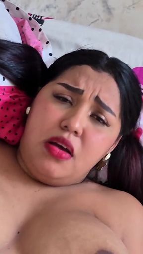 Must-see moment from &quot;I record the neighbor brunette and then fuck her until I make the cum in her ass.&quot;