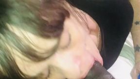 Busty BBW slut cheats on hubby with BBC