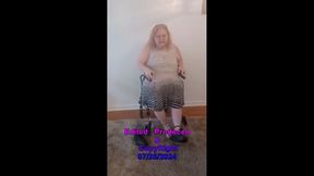 Nurse Vick Shows off Her Fancy Swimsuit Then Strips Out