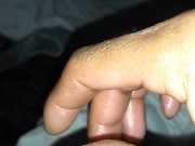 From the big penis come out cream.