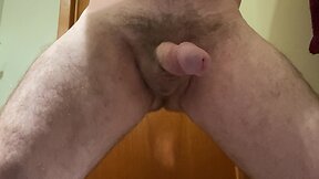 Handyman jerks big cock in the bathroom - part 1 #amateur #straight #bear #dirtytalk #guys #male #master