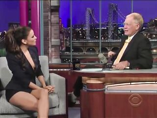 Eva Longoria bazookas oops on live tv