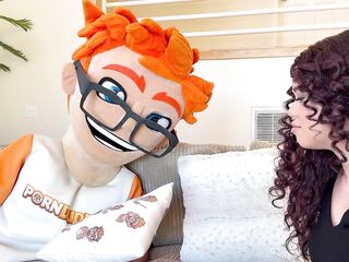 Archer Ali Rides My Large Wang Reverse Cowgirl in a Drubbing Shed Fest!