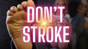 Failed obedience consequence.. DON'T stroke