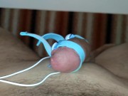 Electrostimulation no hands cum