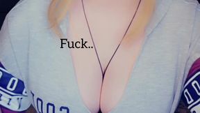 Your Friend Talks About Her Recent Grocery Trip, But You Can't Stop Staring at Her Tits