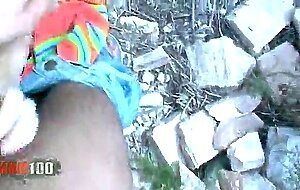 Skinny french blonde starla-candy hunts for cock in nature pov, gets fucked by phil hollyday