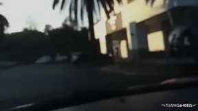 Dark haired and dark eyed curvy girl isnt very smart but is a great fuck