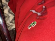 Dauergeil Viel Sperma Spritzen T-shirt Voll 4k 60fps Handjob Solo Harter Schwanz Immer Hart