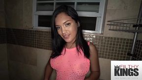Buxom Latina Alina Belle is a real BJ slut - Filthy Kings