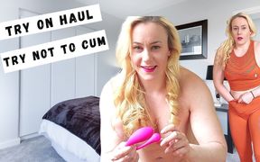 Try on Haul, Try Not to Cum Hot MILF