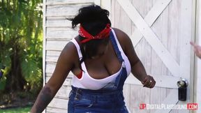 Horny Ebony Step mom Heart-stopping Sex Story