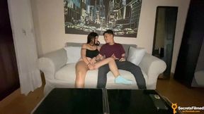 Young Latina gets her pussy pounded and eats cock