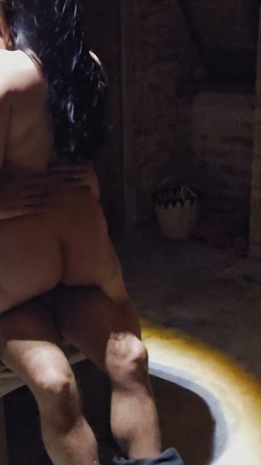 Wild Fireside Fuck at Secluded Chalet   Clip 1