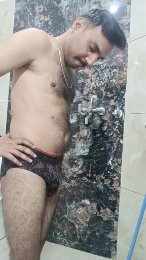 Indian desi man