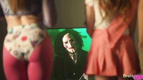 ”Do You Want To Play A Game, Step Sibling? - Myra Moans & Megan Marx - HALLOWEEN PORN EDITION”